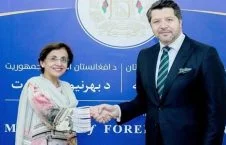 ورود وزیر خارجه پاکستان به افغانستان