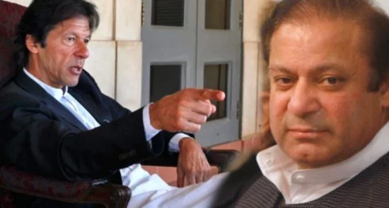 عمران خان: نواز شريف با ناامني در پاکستان رابطه مستقیم دارد