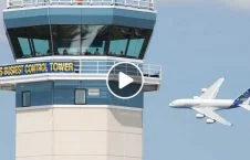 ویدیو/ اشتباه وحشتناک برج مراقبت میدان هوایی بارسلون