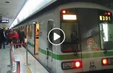 ویدیو/ نجات معجزه آسا از برخورد با قطار!