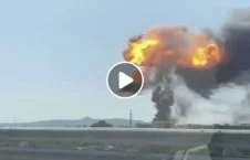 ویدیو/ انفجار وحشتناک لاری حامل سوخت در ایتالیا