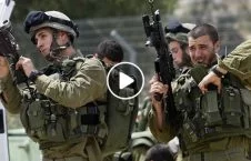 ویدیو/ لت و کوب ناجوانمردانه یک فلسطینی توسط عساکر اسراییلی