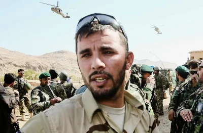 اعطای لقب قهرمان شهید دفاع افغانستان به جنرال رازق