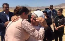 دختر جوانی که از چنگال داعش آزاد شد!