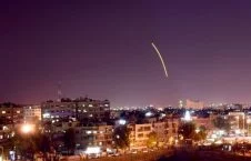 تصاویر/ حمله راکتی اسراییل به میدان هوایی دمشق