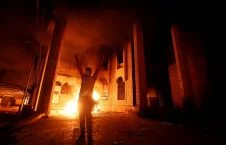 قونسولگری ایران در بصره آتش زده شد
