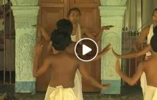 ویدیو/ آموزش رقص در یکی از معابد هند