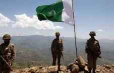 استقرار نیروهای اردوی ملی پاکستان در سرحدات مشترک با افغانستان