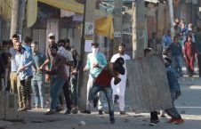 وقوع درگیری میان پولیس هند و معترضان در کشمیر