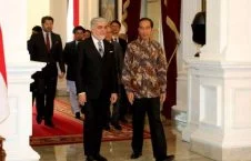 دیدار عبدالله عبدالله با رییس جمهور اندونیزیا