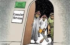کاریکاتور/ خدمات قونسولی عربستان!