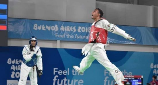 نثاراحمد عبدالرحیم‌زی 550x295 - کسب مدال برونز توسط تکواندو کار کشورمان در بازی های المپیک جوانان