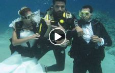 ویدیو جشن ازدواج زیر آب‌ برگزار 226x145 - ویدیو/ جشن ازدواجی که زیر آب‌ برگزار شد!