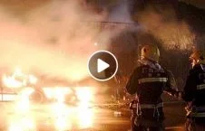 ویدیو/ زنده سوختن سه نفر در آتش! (18+)