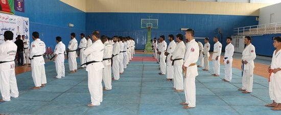 اشتراک قهرمانان کاراته افغانستان در مسابقات جهانی