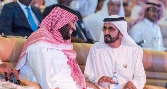 چاپلوسی حاکم دوبی برای آل سعود!