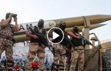 ویدیو/ واکنش جالب اسراییلی ها در هنگام خطر راکت باران حماس