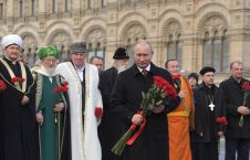 پوتین3 226x145 - تصاویر/ ولادیمیر پوتین در مراسم روز وحدت ملی روسیه