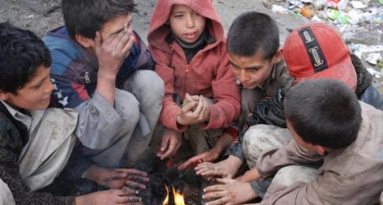 کودکان بیجاشده افغانستان