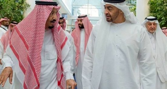 امارات و عربستان 550x295 - خط و نشان کشیدن سخنگوی انصارالله یمن برای مقامات عربستان و امارات