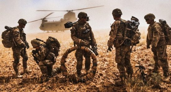 امریکا 550x295 - کاهش شمار نظامیان امریکایی در افغانستان