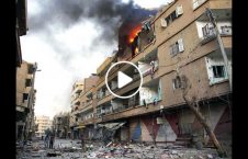ویدیو آتش داعش سوری بی خانمان 226x145 - ویدیو/ آتش داعش، سوری ها را بی خانمان کرد!