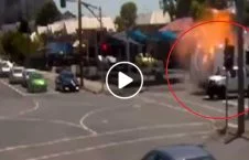 ویدیو/ انفجار وحشتناک یک موتر در آسترالیا