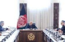 دیدار رییس جمهور غنی با معین وزارت امور خارجه ایران