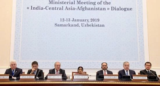 نشست وزیران خارجۀ کشورهای آسیایی میانه، افغانستان و هند در اوزبیکستان