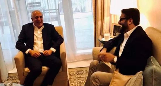 دیدار های جداگانه حمدالله محب با نماینده خاص امریکا و مشاور امنیت ملی امارات