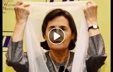 ویدیو/ حرکت عجیب رولا غنی در کمیسیون انتخابات