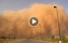 ویدیو/ طوفان شن در آسترالیا