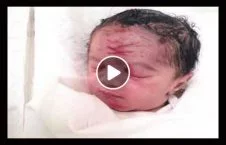 ویدیو/ نوزادی که در بین زباله ها پیدا شد