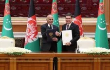 امضاء معاهده مشارکت استراتیژیک میان افغانستان و ترکمنستان