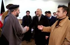 تصاویر/ خانه عضو ارشد تیم انتخاباتی حنیف اتمر محاصره شد