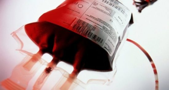 خون 550x295 - جمع‌آوری ۲۶ هزار سی‌سی خون در یک روز در کابل
