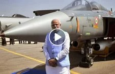 ویدیو/ لحظه حمله طیارات جنگی هند به خاک پاکستان