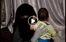 ویدیو/ صحنه هایی از اوضاع پریشان همسران داعش
