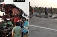 تصادف خونین در شاهراهی در اوتار پرادش هند