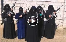 ویدیو/ صحنه هایی از وحشیگری زنان داعشی