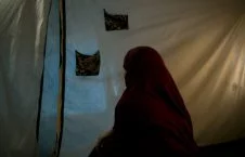 تصاویر/ نگهداری زنان و اطفال داعش در شمال سوریه