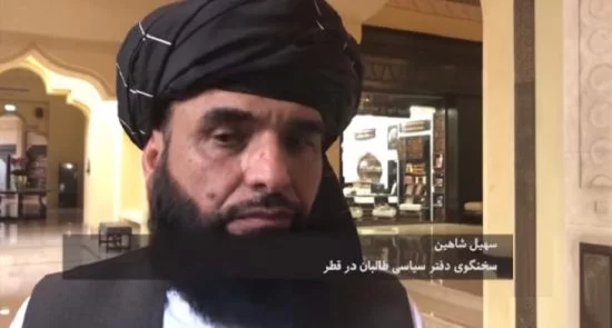 سهیل شاهین: اختلافات طالبان با امریکا در حال کاهش است