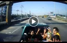 ویدیو/ تصادف وحشتناک در تایلند