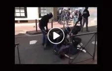 ویدیو/ لت و کوب خبرنگاران توسط پولیس فرانسه