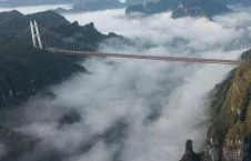 تصاویر/ بلندترین و طولانی‌ترین پل جهان