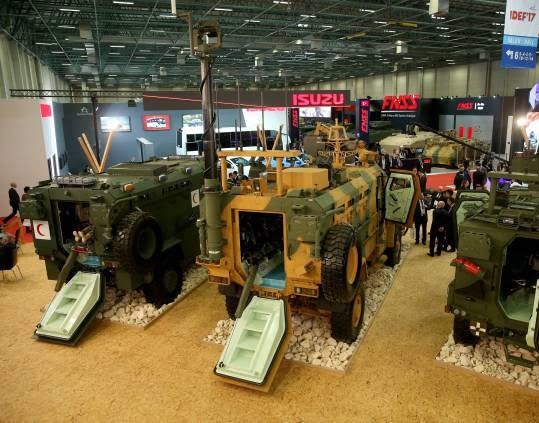 تجهیزات نظامی در ترکیه 3 - تصاویر/ نمایشگاه تجهیزات نظامی در ترکیه