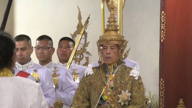 راما ایکس - تصاویر/ تاجگذاری پادشاه جدید تایلند
