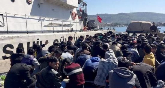ترکیه ۴۴ مهاجر غیرقانونی افغان را بازداشت کرد