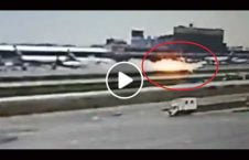 ویدیو آتش طیاره مسافربری روسیه 226x145 - ویدیو/ لحظه آتش گرفتن یک طیاره مسافربری در روسیه