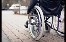 ویدیو/ تصادف دردناک یک معلول در ترکیه